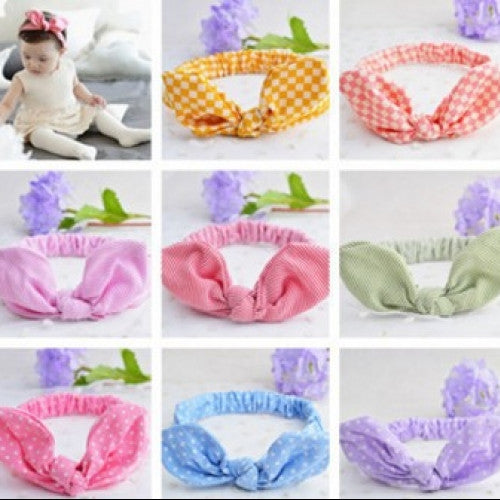 Bandeau Turban Baby Knotted Headband Kids Accessories