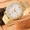 Gold Diamond Unique Leopard Ladies Watch