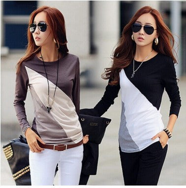 Women Long Sleeve Plus Size Clothes Ropa Tee Shirt Femme