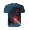 Men Darth Vader Short Sleeve Star Wars 3D T Shirt